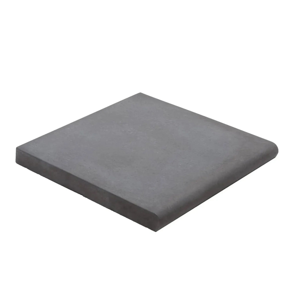 Abode Bullnose Concrete Paver Charcoal | Australian Landscape Supplies