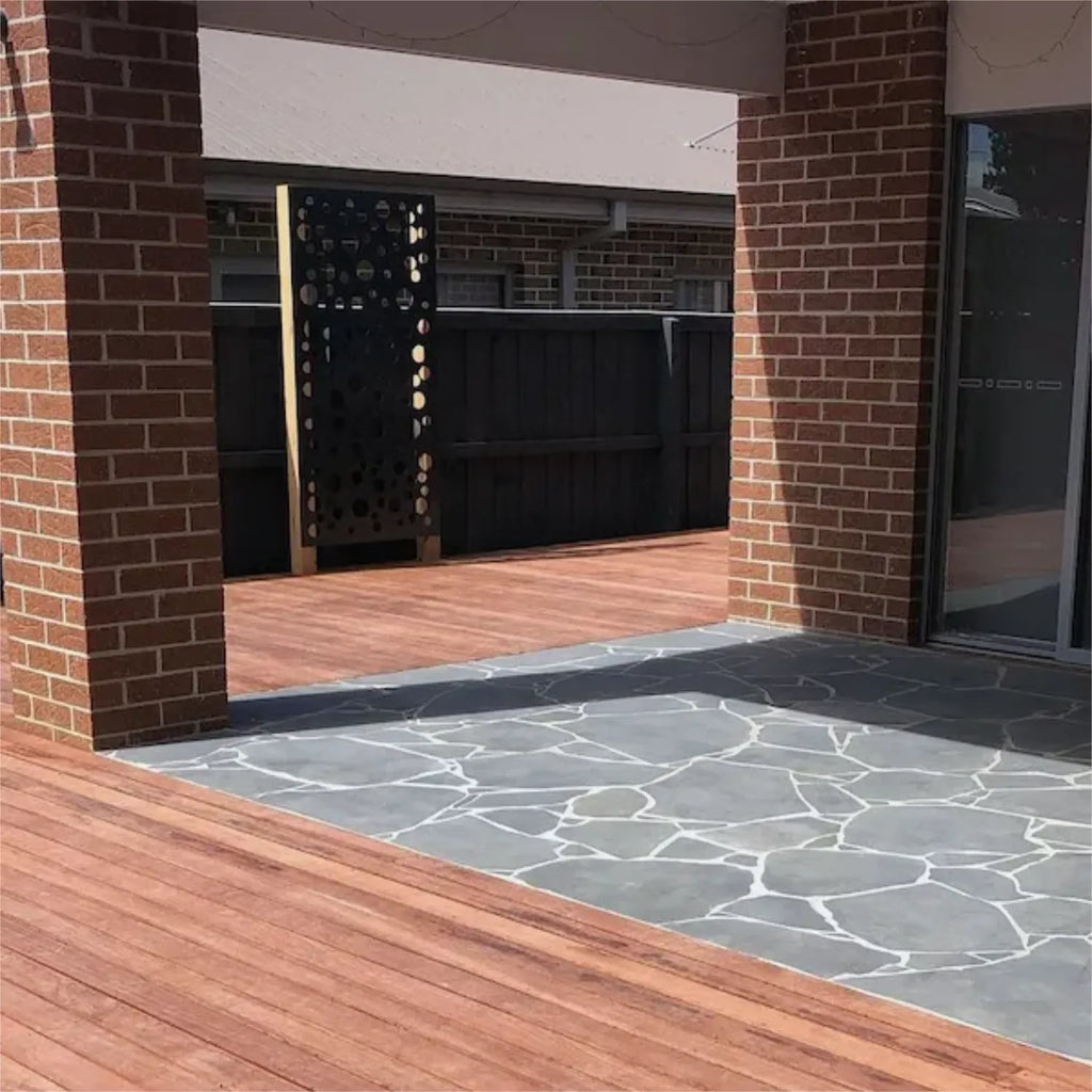 Azure Bluestone Crazy Paving Stepping Stone | Australian Landscape Supplies