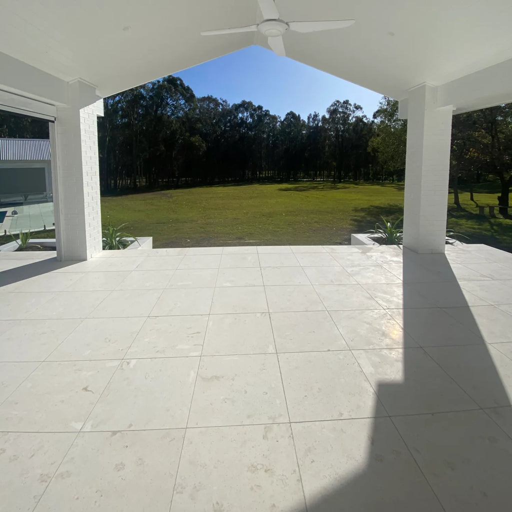 Coastal White Limestone | Pool Copings - Australian Landscape Supplies