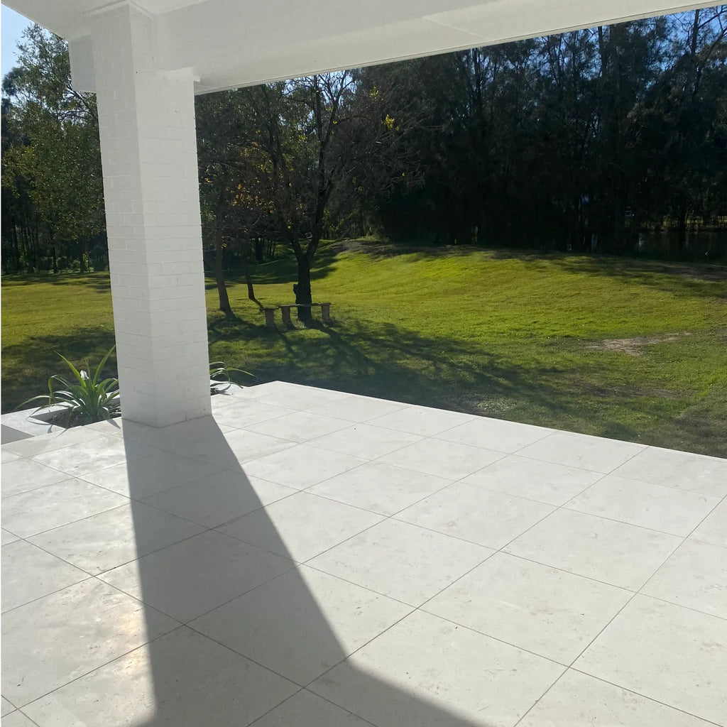 Coastal White Limestone Tile | AusLS Stone | Australian Landscape Supplies