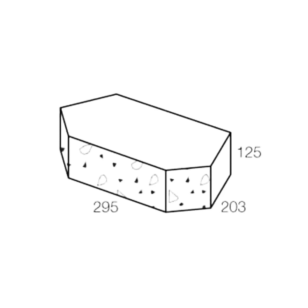 Gardenwall Standard Dimensions| Retaining Blocks | Australian Landscape Supplies