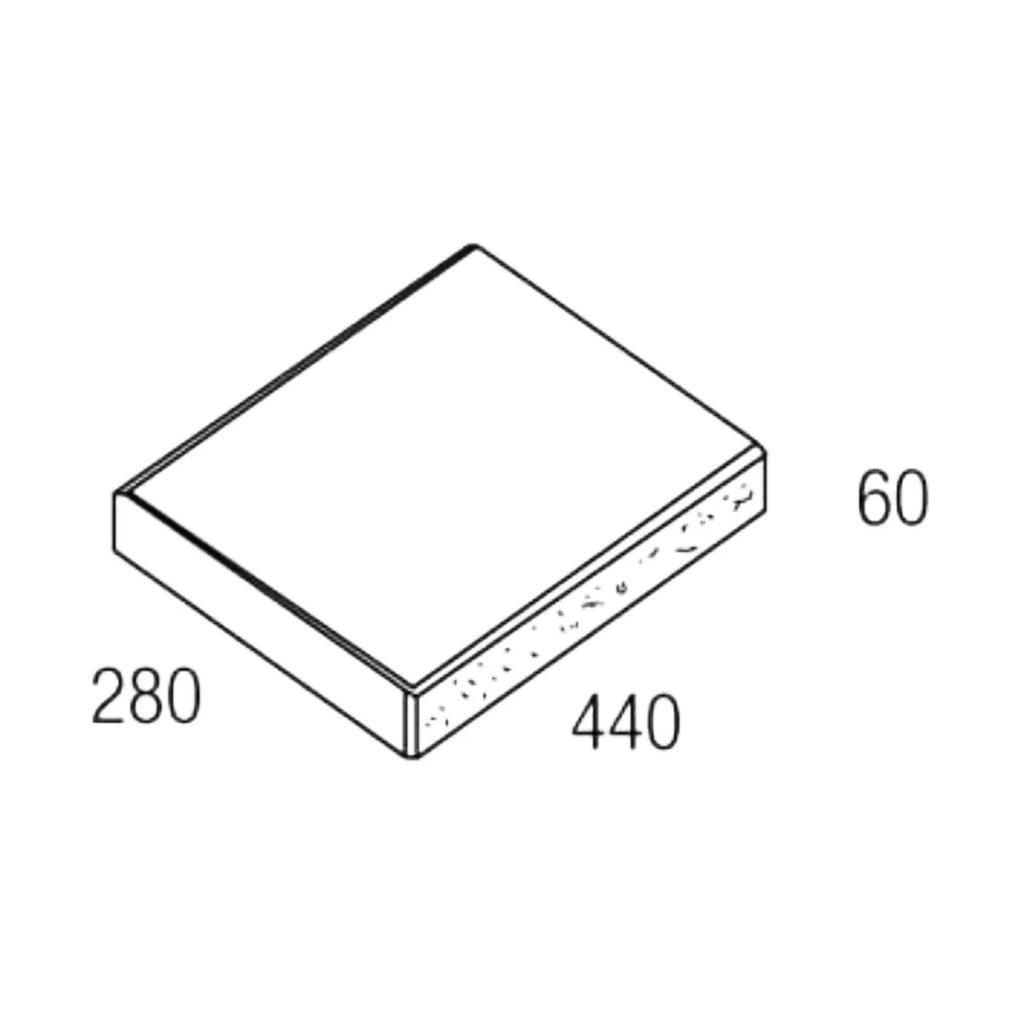 Modernstone Cap Dimesions | Retaining Blocks | Australian Landscape Supplies