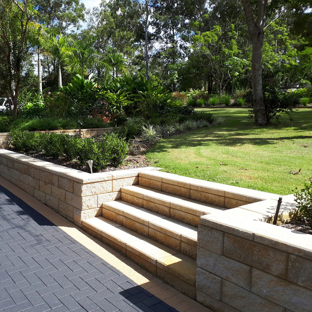 Modernstone Corner | Retaining Blocks | Australian Landscape Supplies