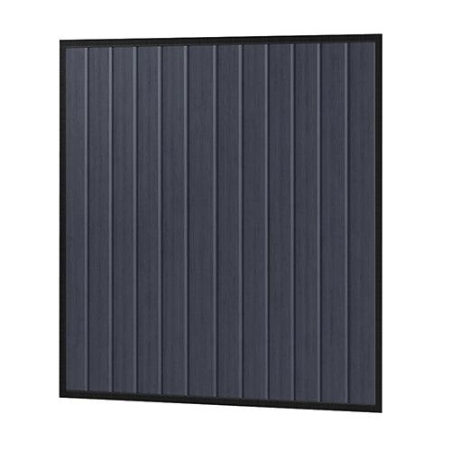 Colorbond Steel Fence Gate - 1720 x 2100mm with Satin Black Frame - Australian Landscape Supplies