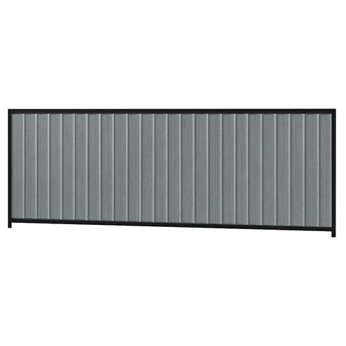 Colorbond Steel Fence Kit - 3180 x 1200mm with Satin Black Frame | Oxworks