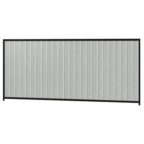 Colorbond Steel Fence Kit - 3180 x 1500mm with Satin Black Frame | Oxworks