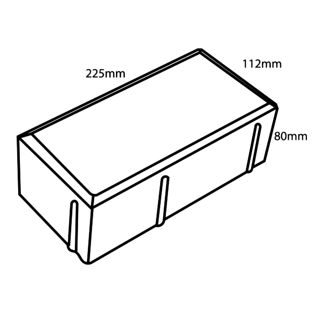 Streetpave SP80 Concrete Paver Dimensions | Australian Landscape Supplies